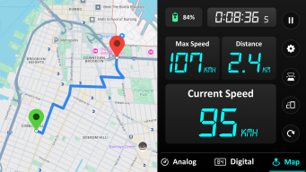 GPS Speedometer - Odometer App APK screenshot