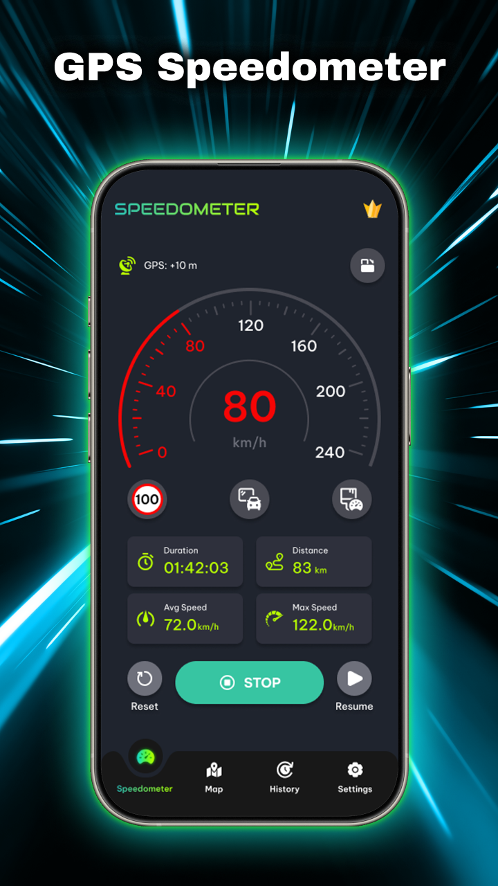 GPS Speedometer: Speed Meter APK screenshot