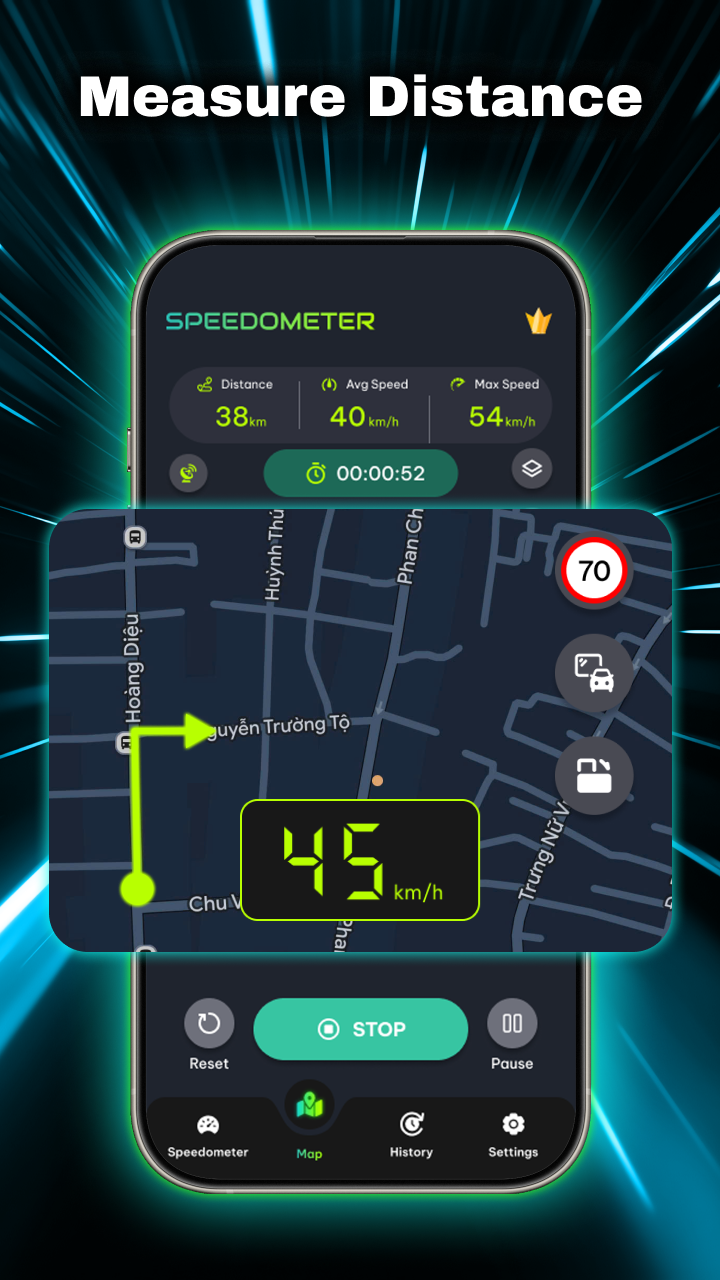 GPS Speedometer: Speed Meter APK screenshot