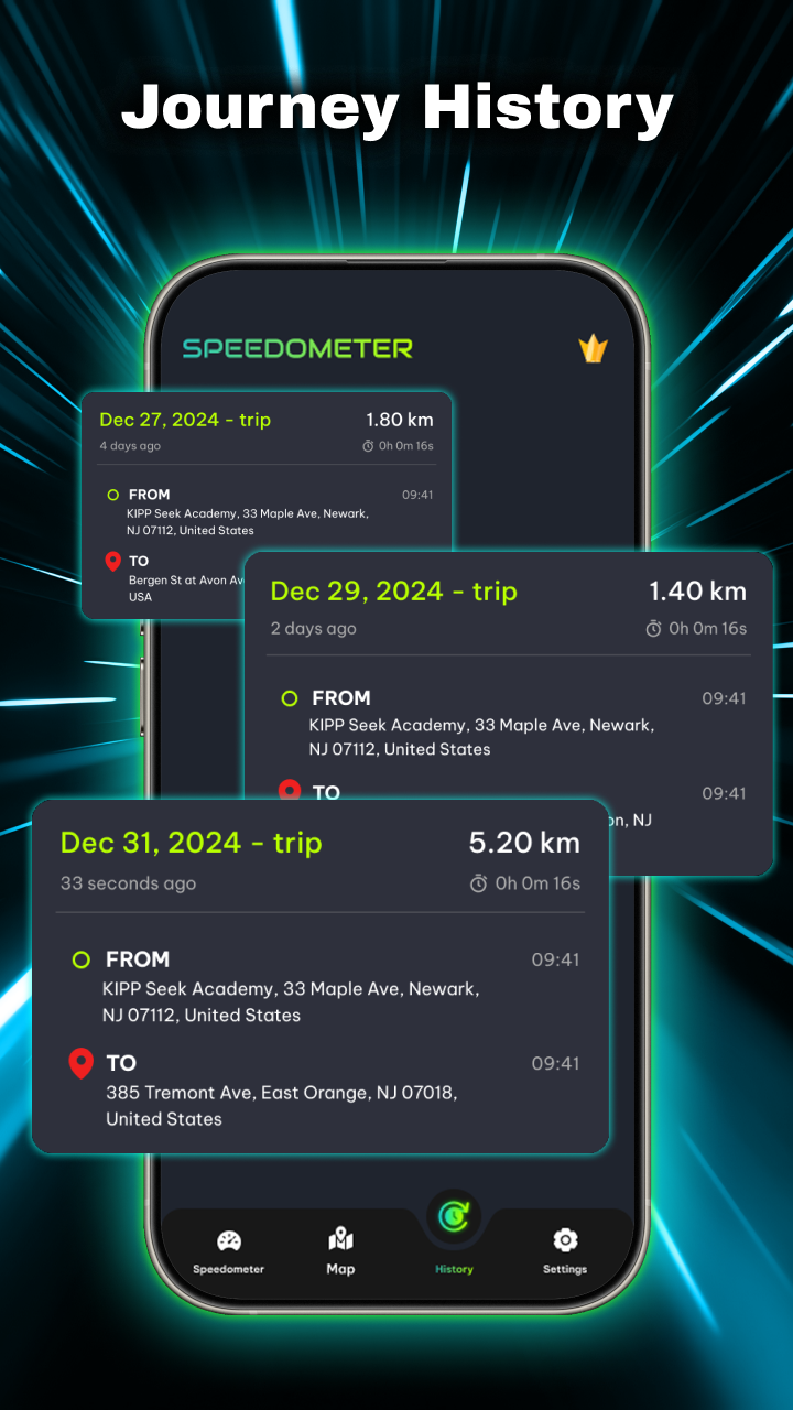 GPS Speedometer: Speed Meter APK screenshot