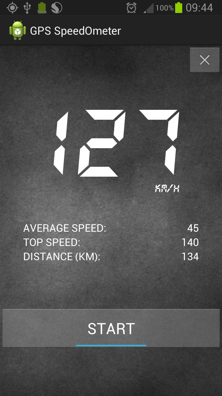 GPS SpeedoMeter APK screenshot