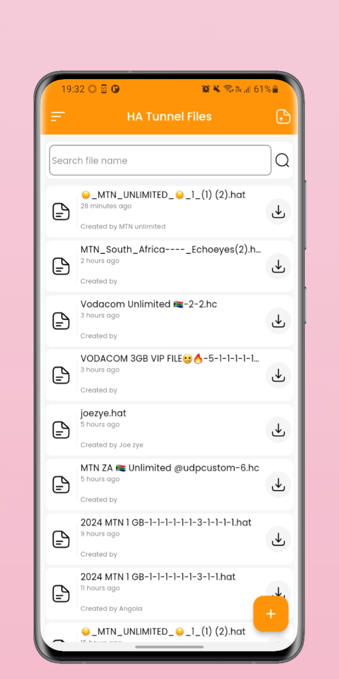 Ha tunnel plus mtn files 2024 APK screenshot
