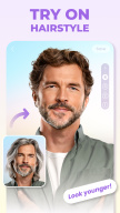 HairApp: Hair Styler App, Bald APK screenshot