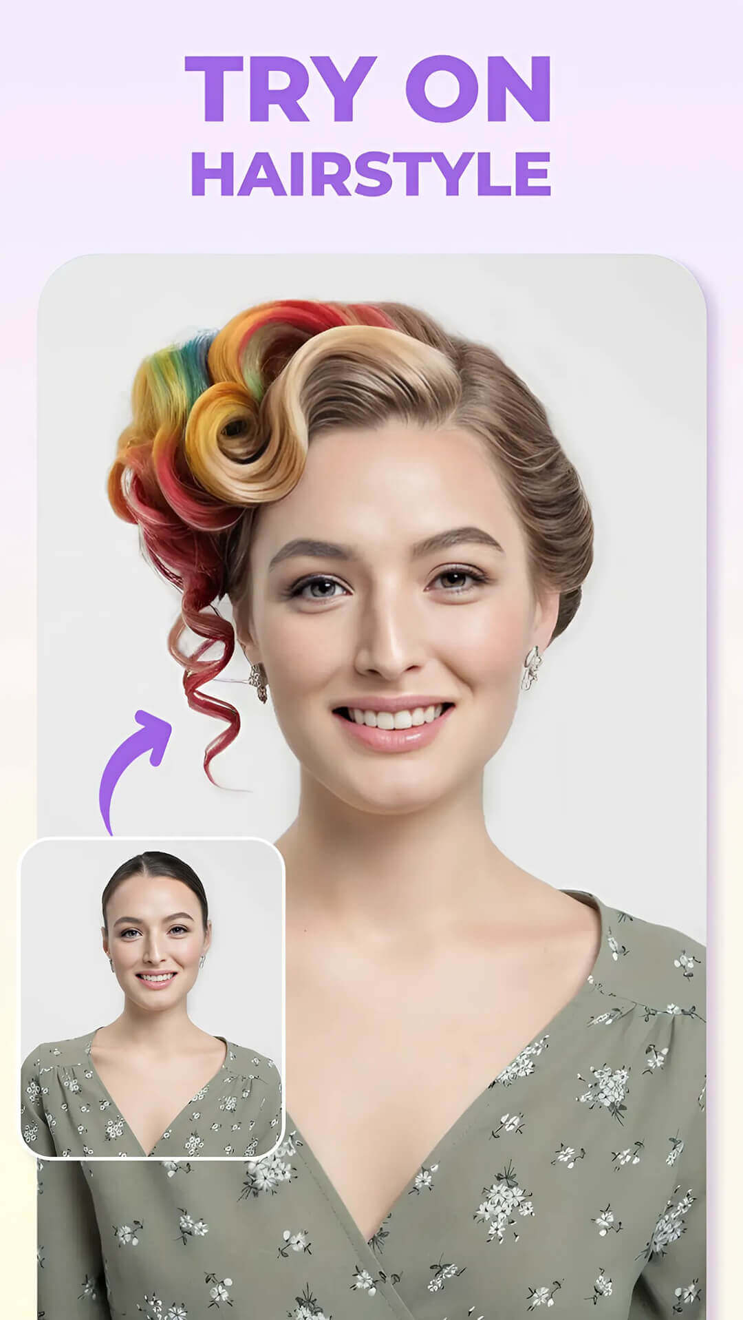 Hairstyles Try On APK screenshot