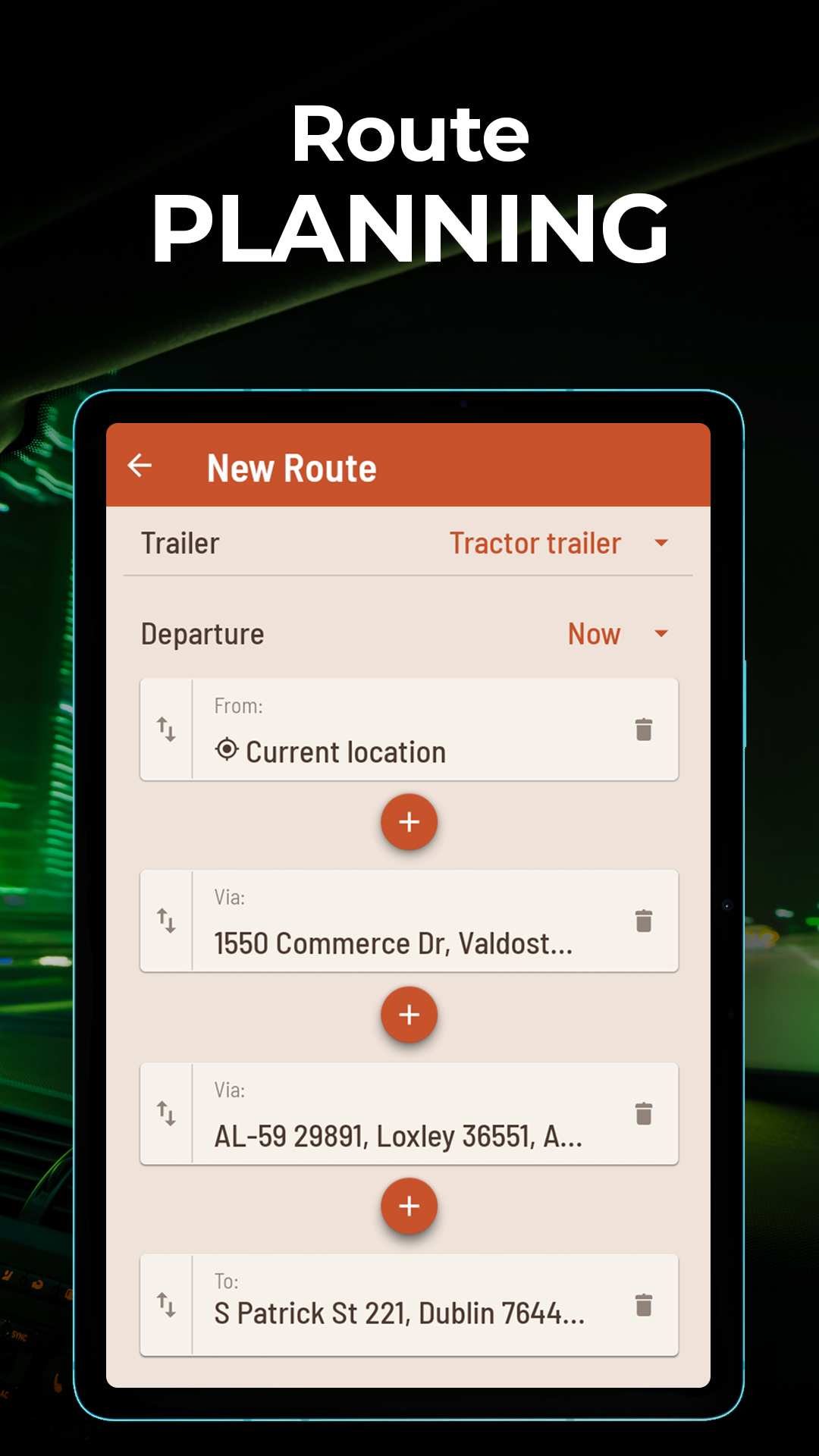 Hammer: Truck GPS & Maps APK screenshot
