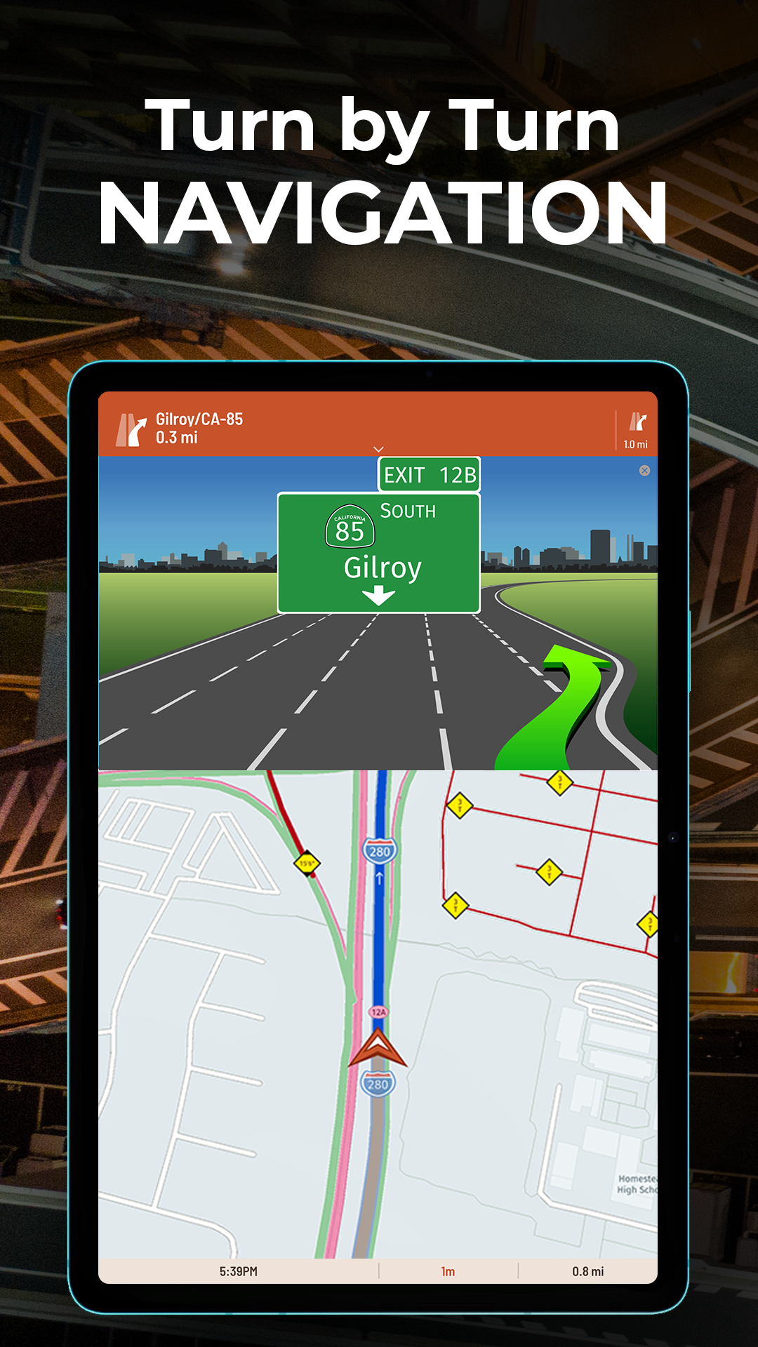 Hammer: Truck GPS & Maps APK screenshot