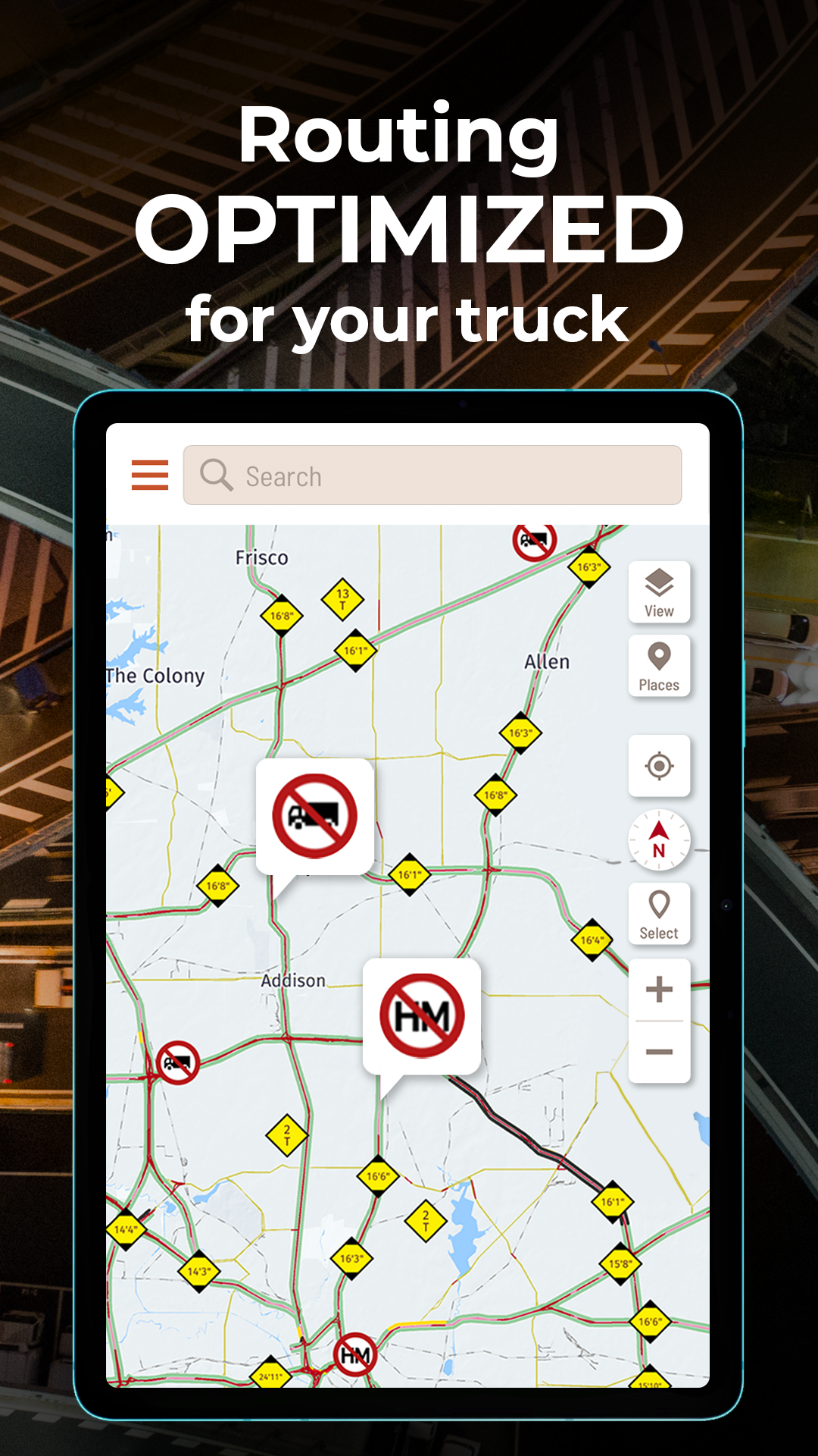 Hammer: Truck GPS & Maps APK screenshot