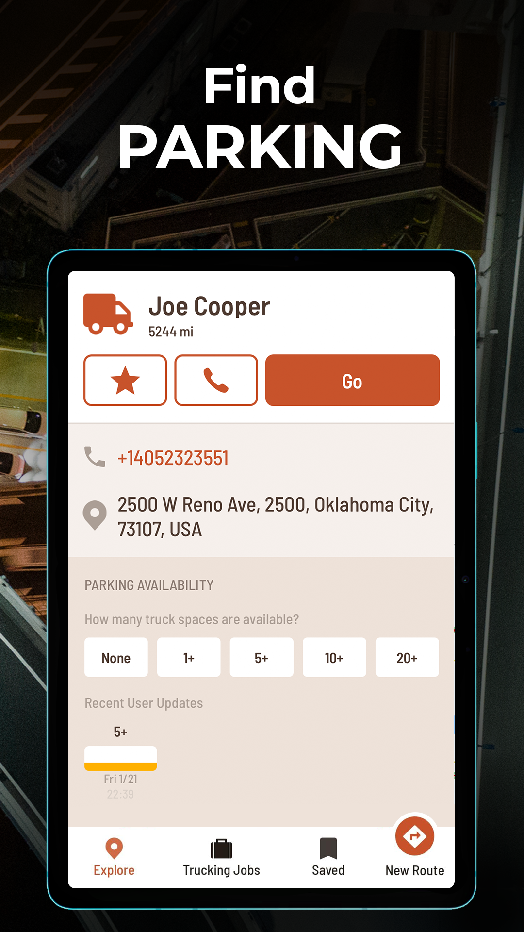 Hammer: Truck GPS & Maps APK screenshot