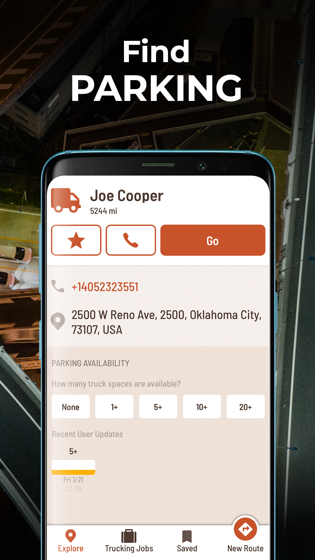 Hammer: Truck GPS & Maps APK screenshot