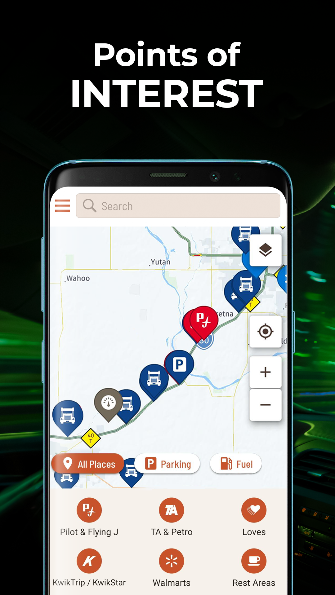 Hammer: Truck GPS & Maps APK screenshot