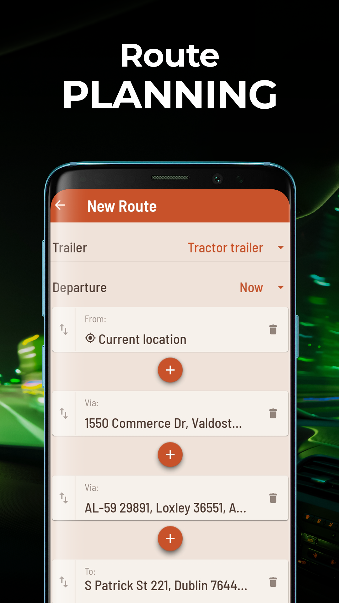 Hammer: Truck GPS & Maps APK screenshot