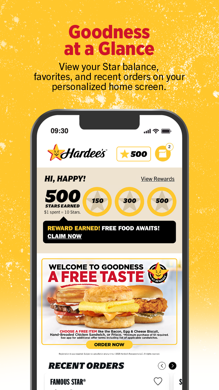 Hardee’s® APK screenshot