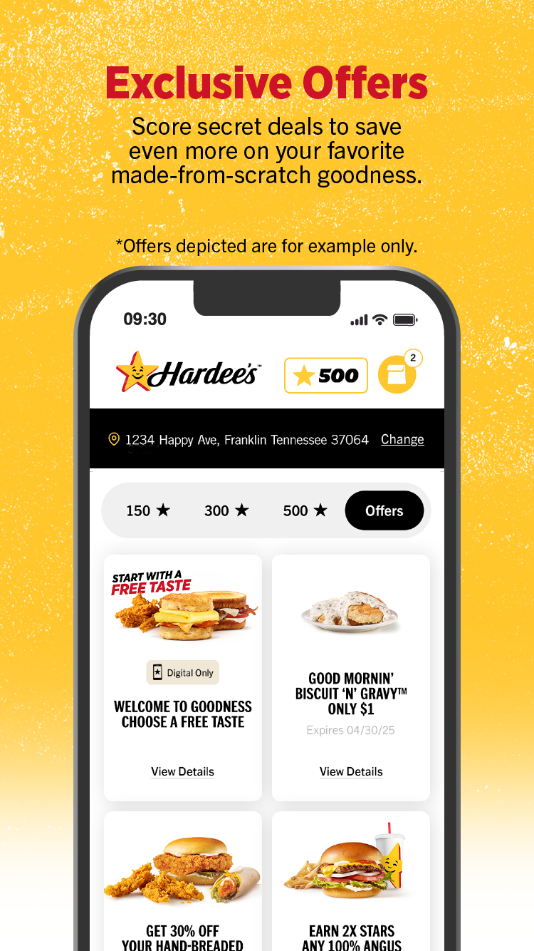 Hardee’s® APK screenshot