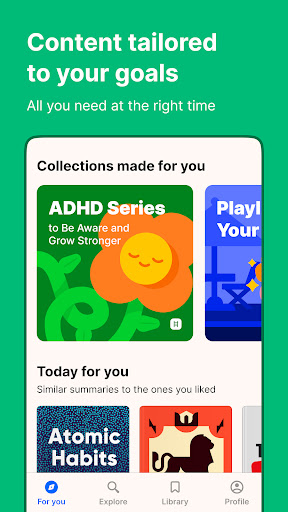 Headway: 15-Min Book Summaries APK screenshot