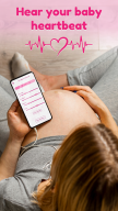 Hear My Baby Heartbeat Monitor APK screenshot