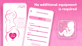 Hear My Baby Heartbeat Monitor APK screenshot