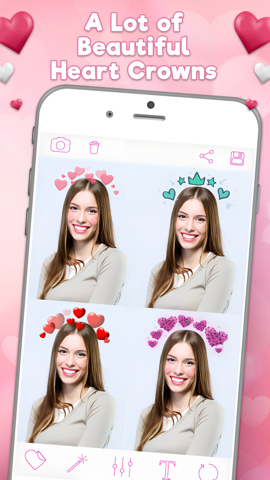 Heart Emoji & Photo Stickers APK screenshot
