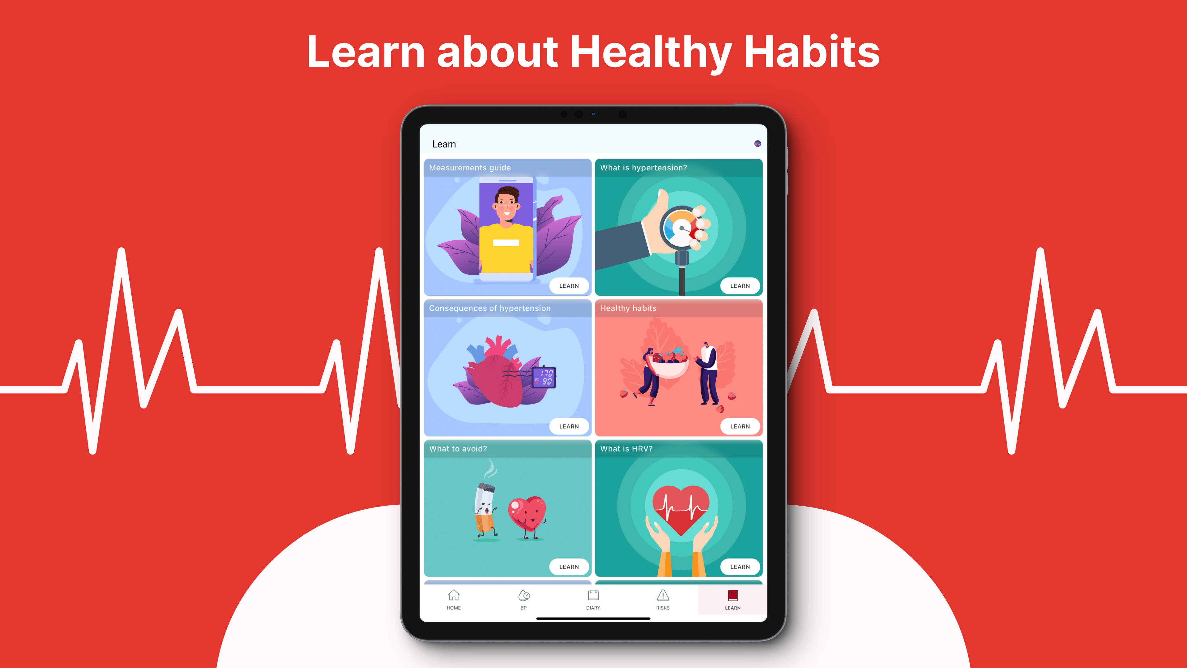 Heart Monitor: Measure BP & HR APK screenshot