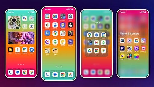 HiPhone Launcher OS Phone:Fast 12