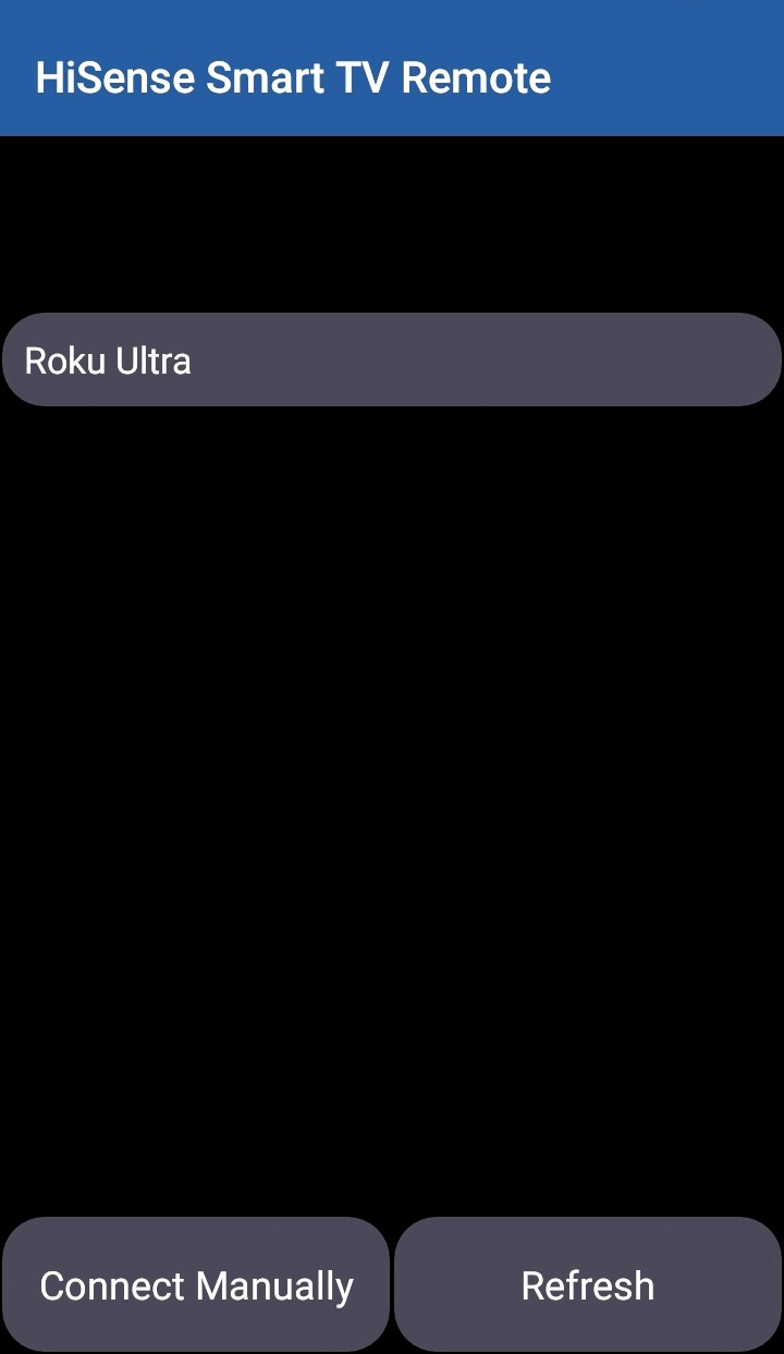 HiSense Smart TV Remote APK screenshot