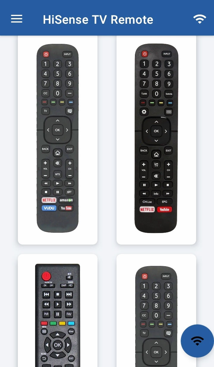HiSense Smart TV Remote APK screenshot