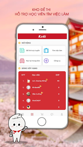 Học tiếng Nhật cùng Kohi APK screenshot