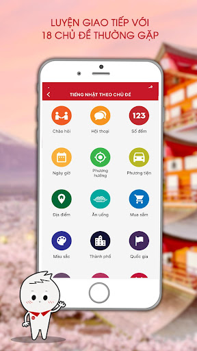 Học tiếng Nhật cùng Kohi APK screenshot