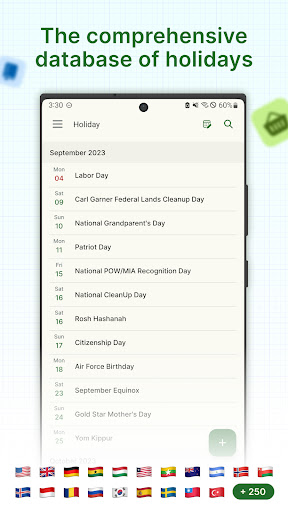 Holiday Calendar APK 3