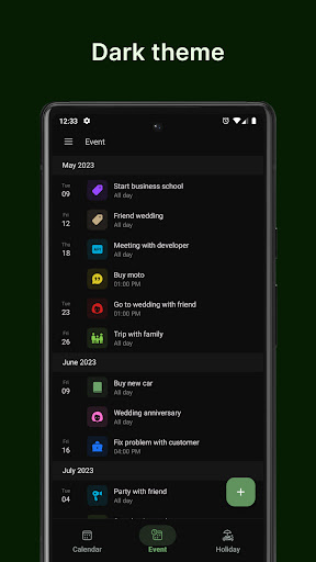 Holiday Calendar APK 4