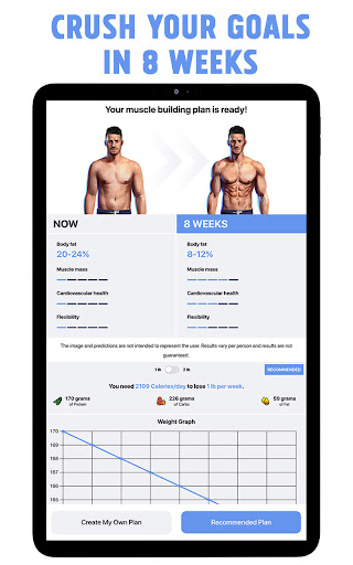 Home Workout: Fitness No Tools APK screenshot
