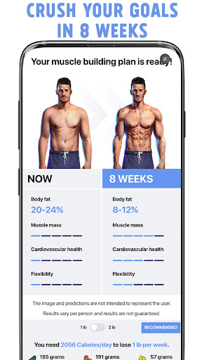 Home Workout: Fitness No Tools APK screenshot