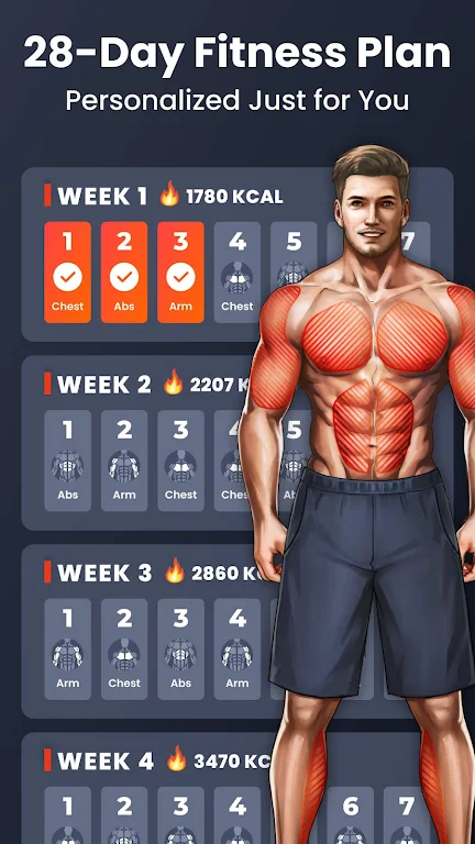 Home Workout - No Equipment APK screenshot