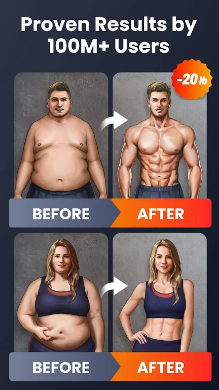 Home Workout - No Equipment APK screenshot
