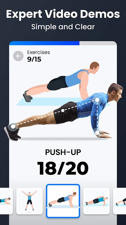 Home Workout - No Equipment APK screenshot