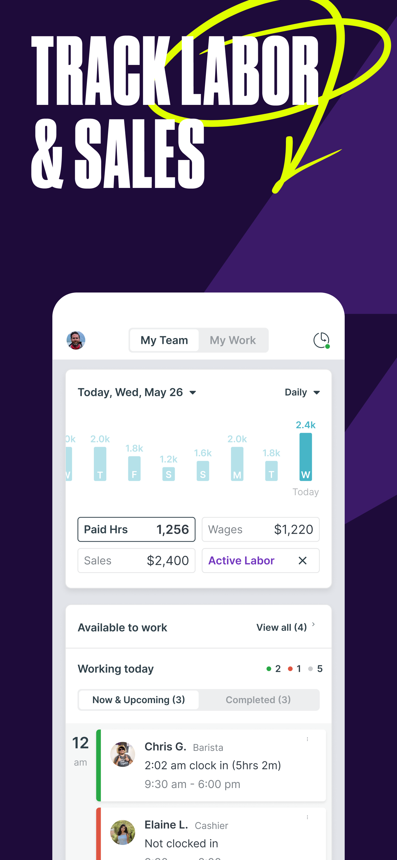Homebase: Employee Scheduling APK screenshot