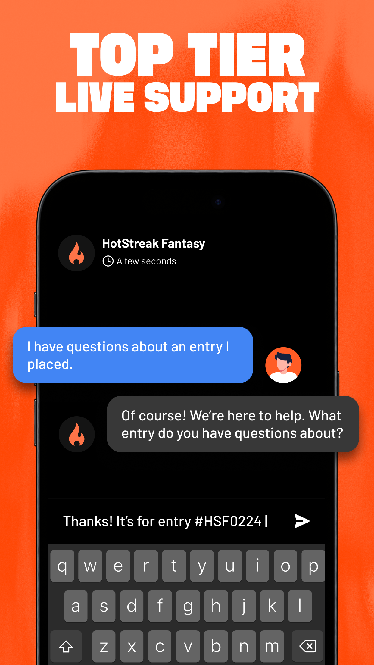 HotStreak Fantasy APK screenshot