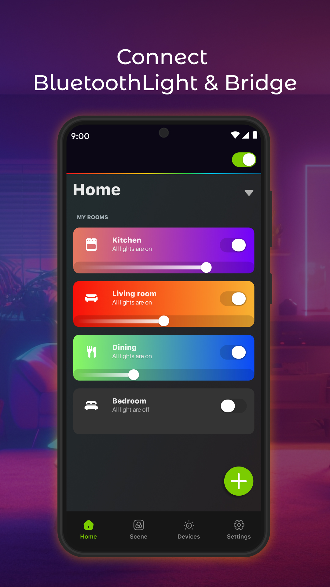 Hue Light App Remote Control APK screenshot
