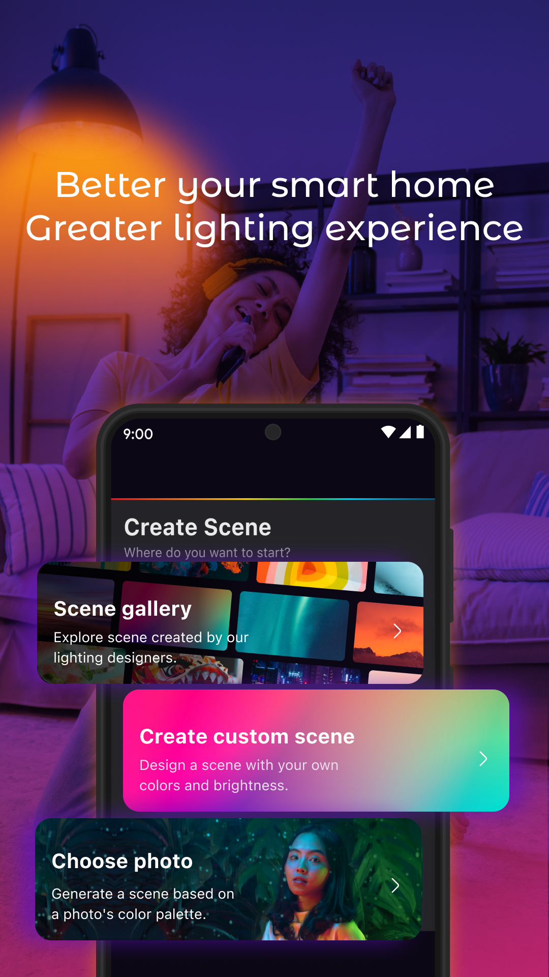 Hue Light App Remote Control APK screenshot