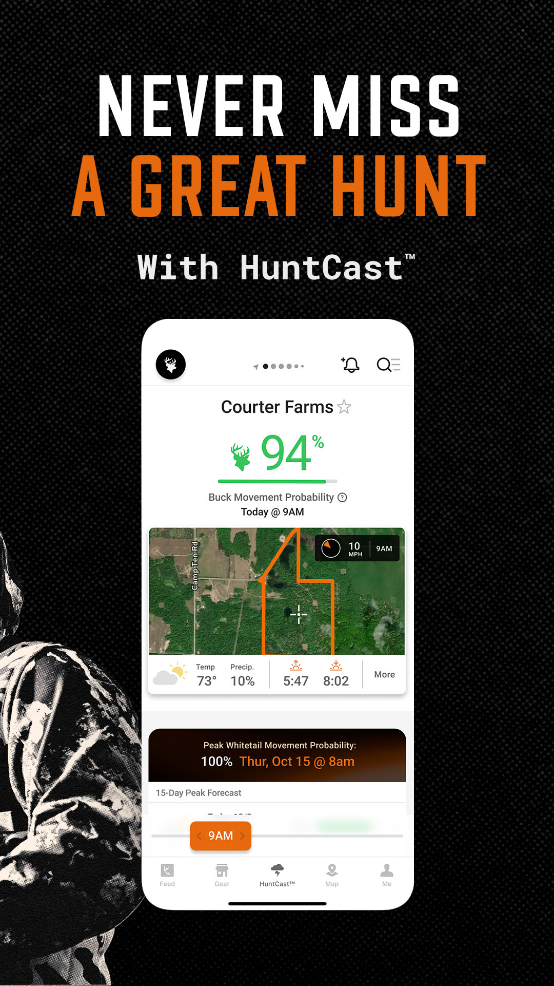 Hunt Predictor Hunting Times APK screenshot