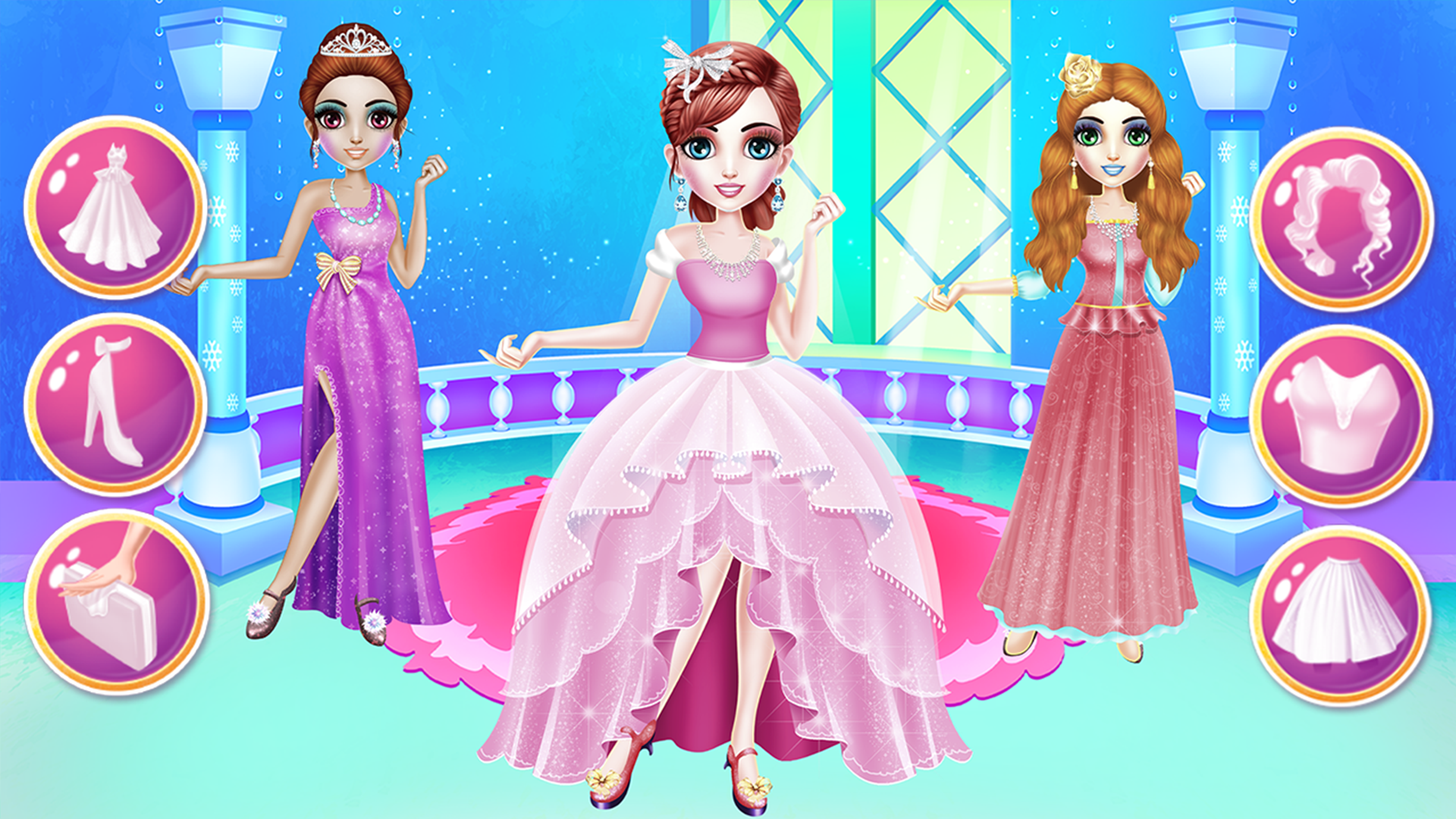 Ice Princess Makeup Salon APK screenshot