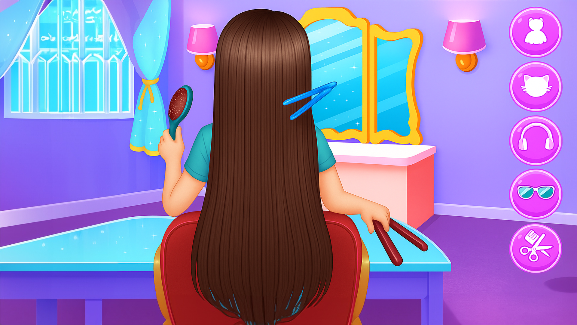 Ice Princess Makeup Salon APK screenshot