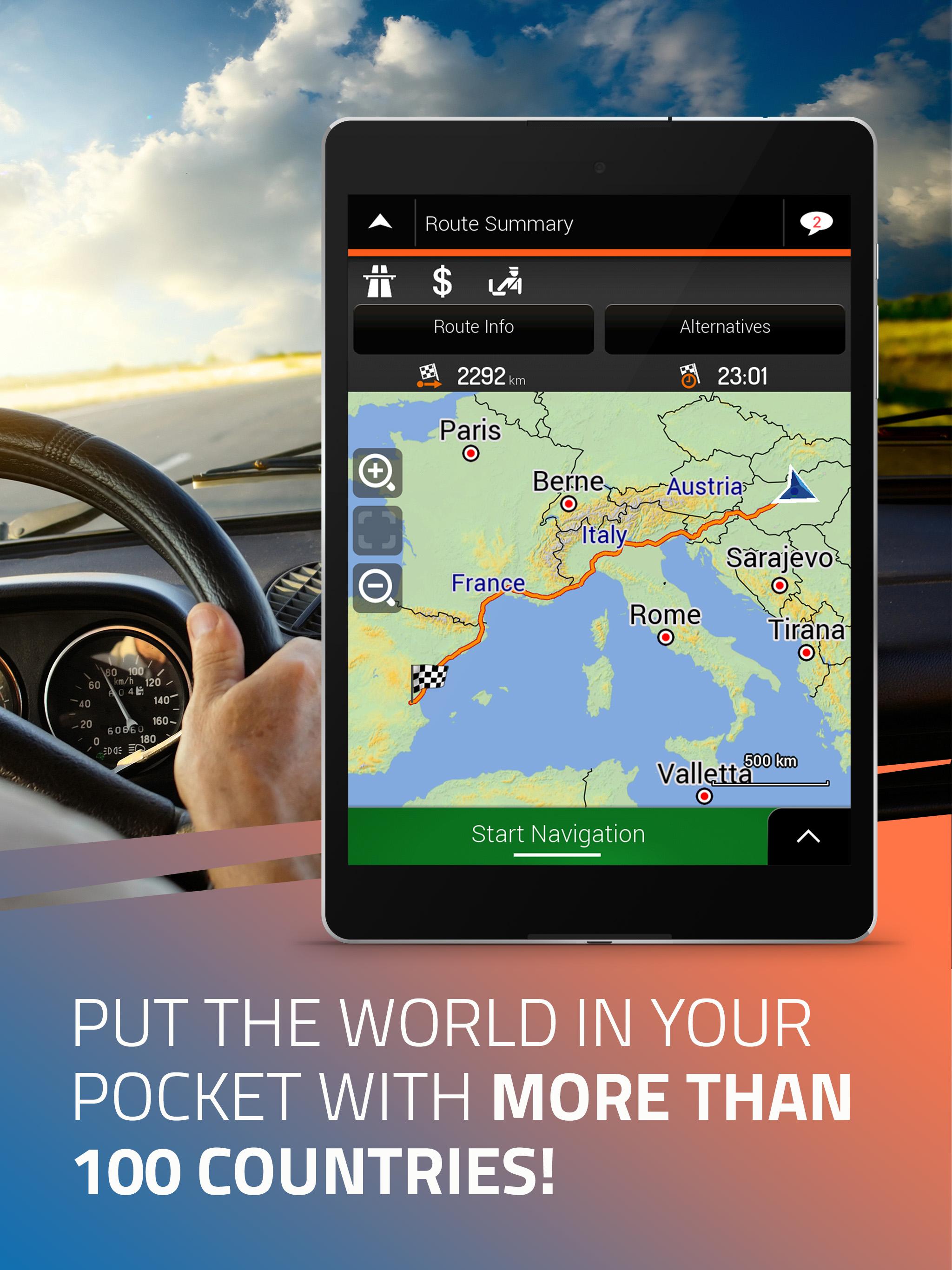 iGO Navigation APK screenshot