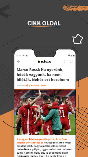 Index.hu APK screenshot