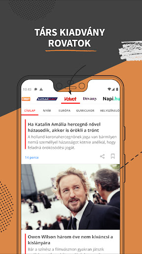 Index.hu APK screenshot