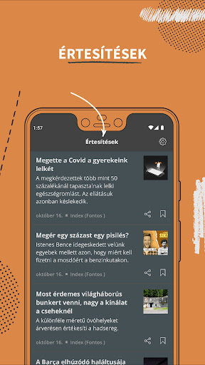 Index.hu APK screenshot