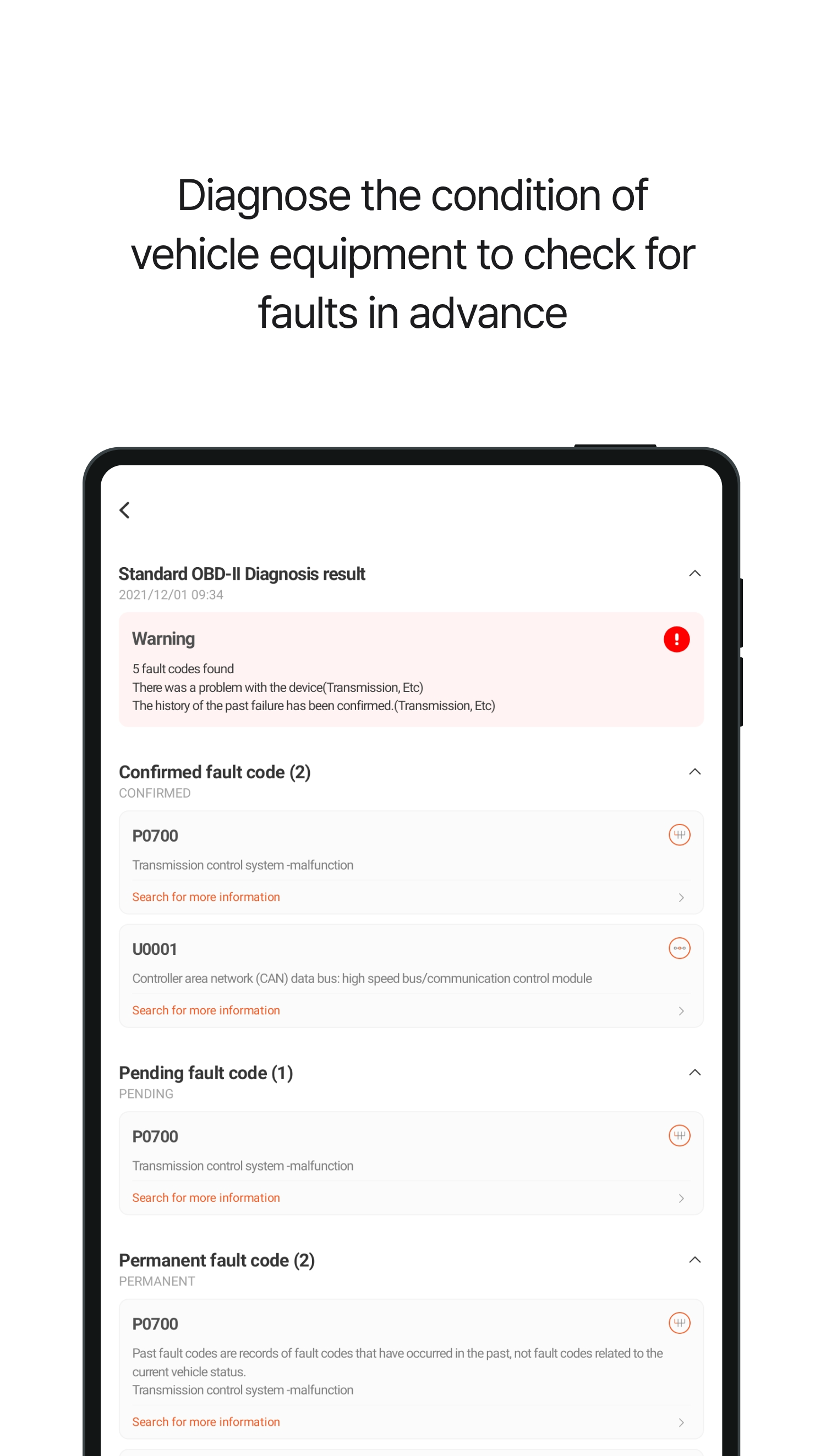 Infocar - OBD2 Авто Сканер APK screenshot