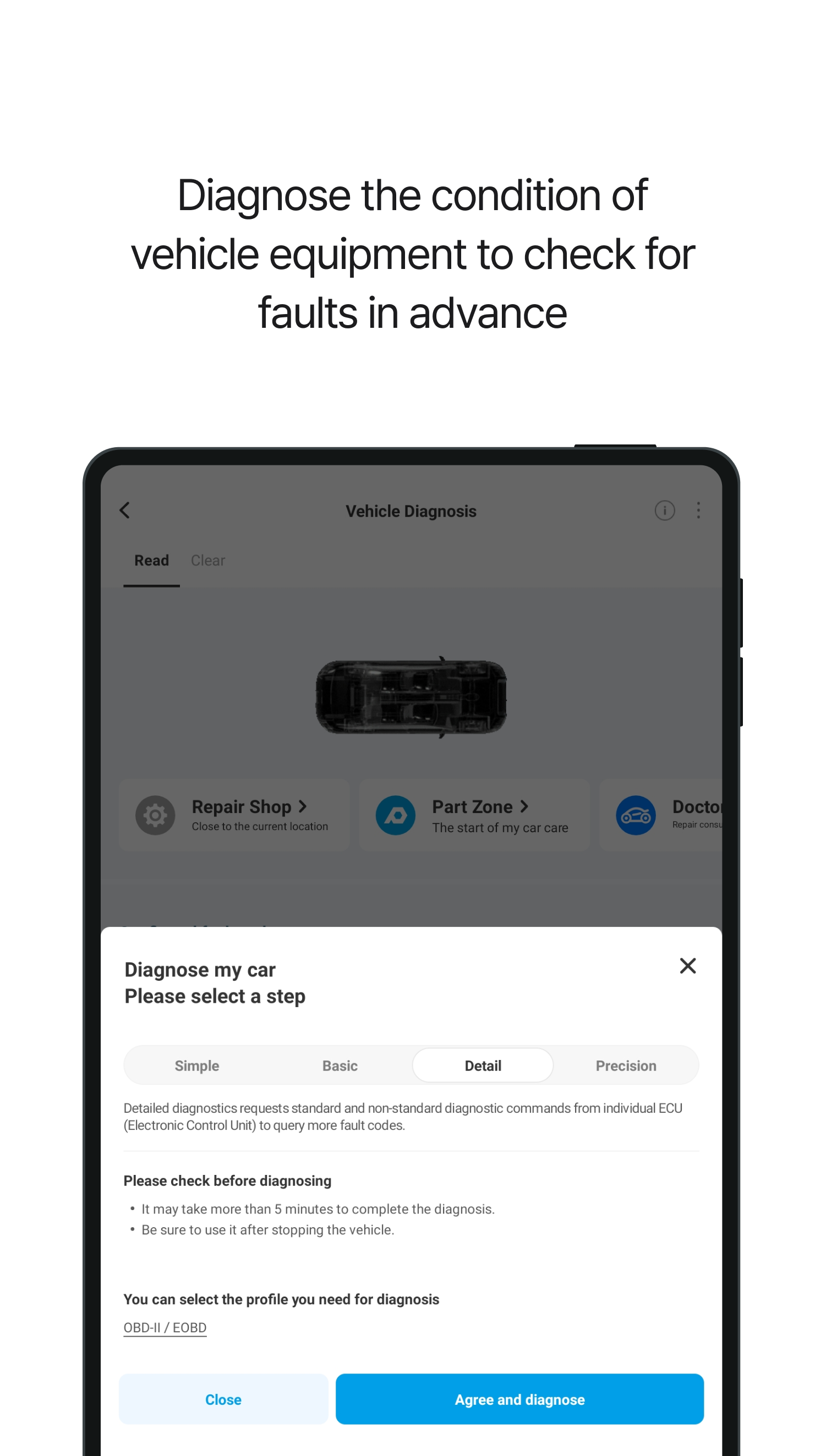 Infocar - OBD2 Авто Сканер APK screenshot