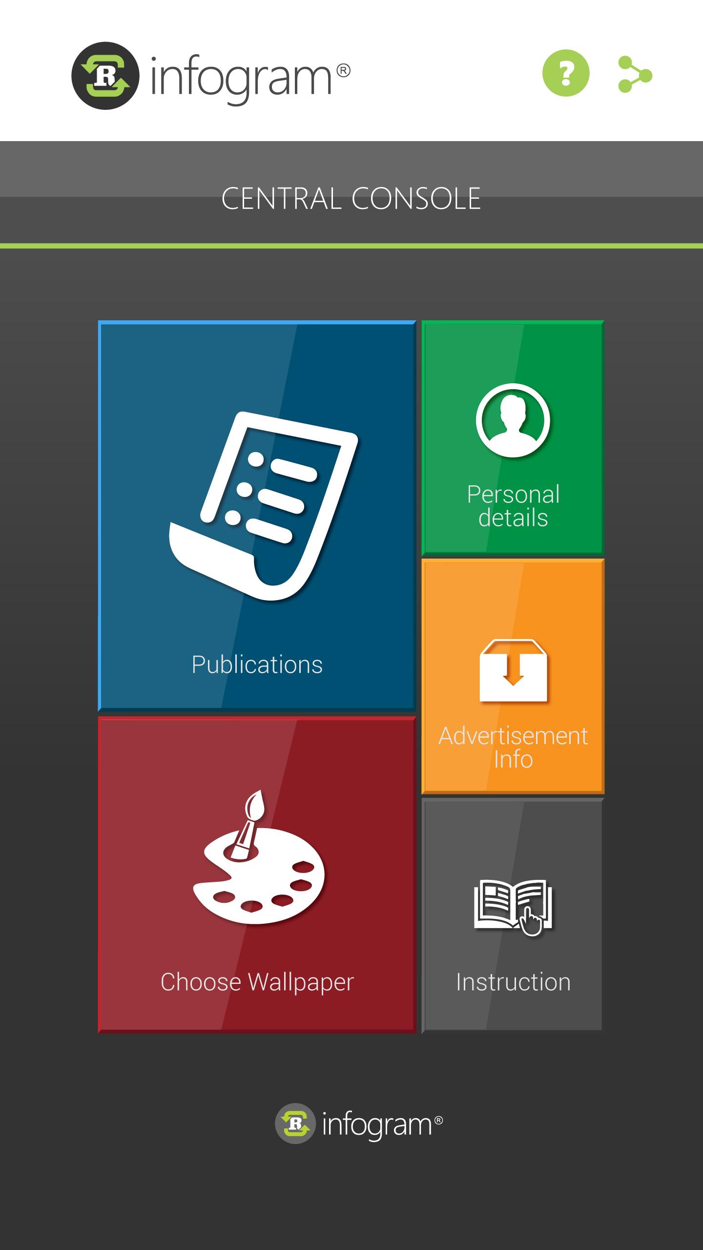 Infogram screenshot