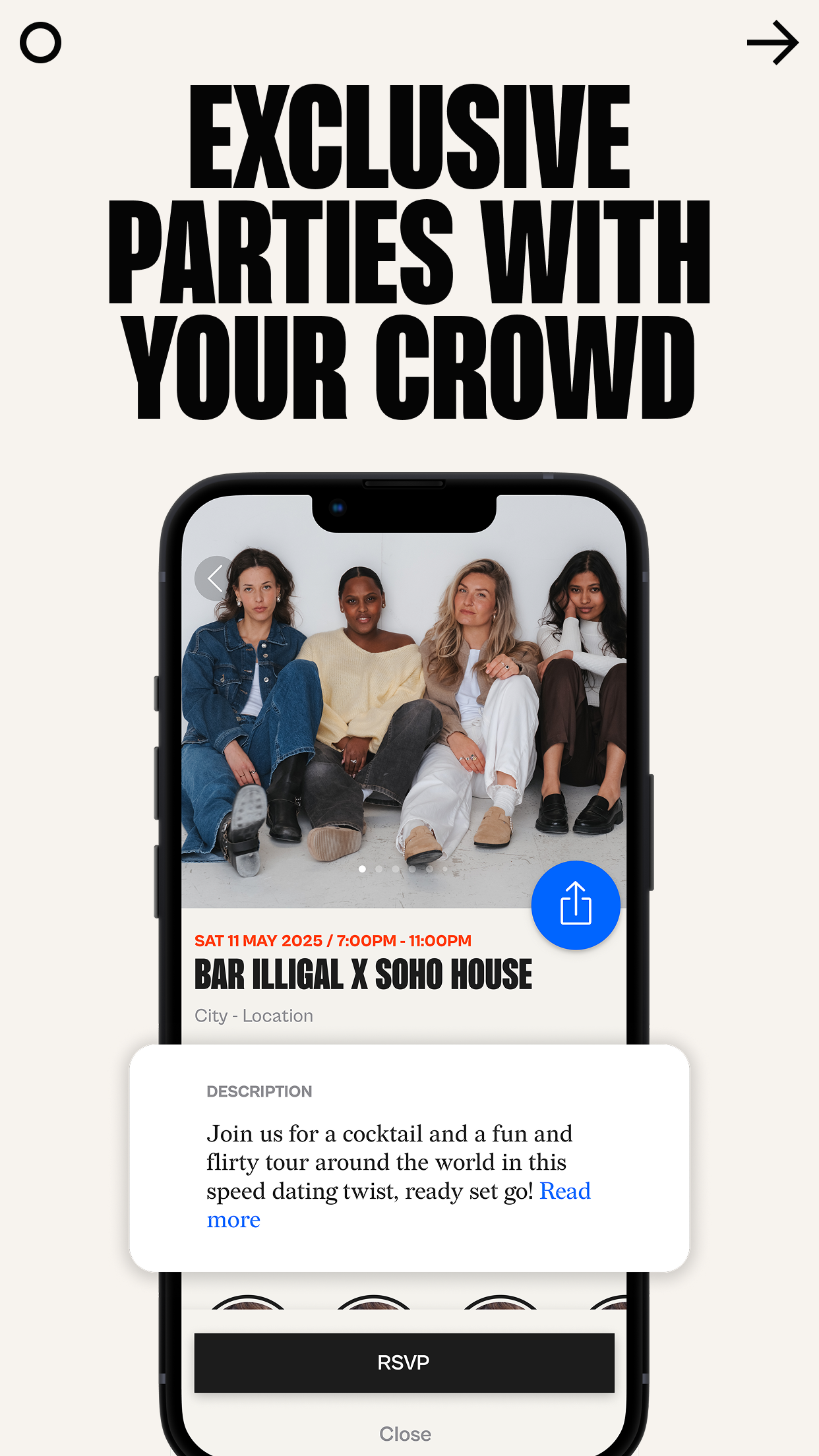 Inner Circle: Dating Community APK screenshot