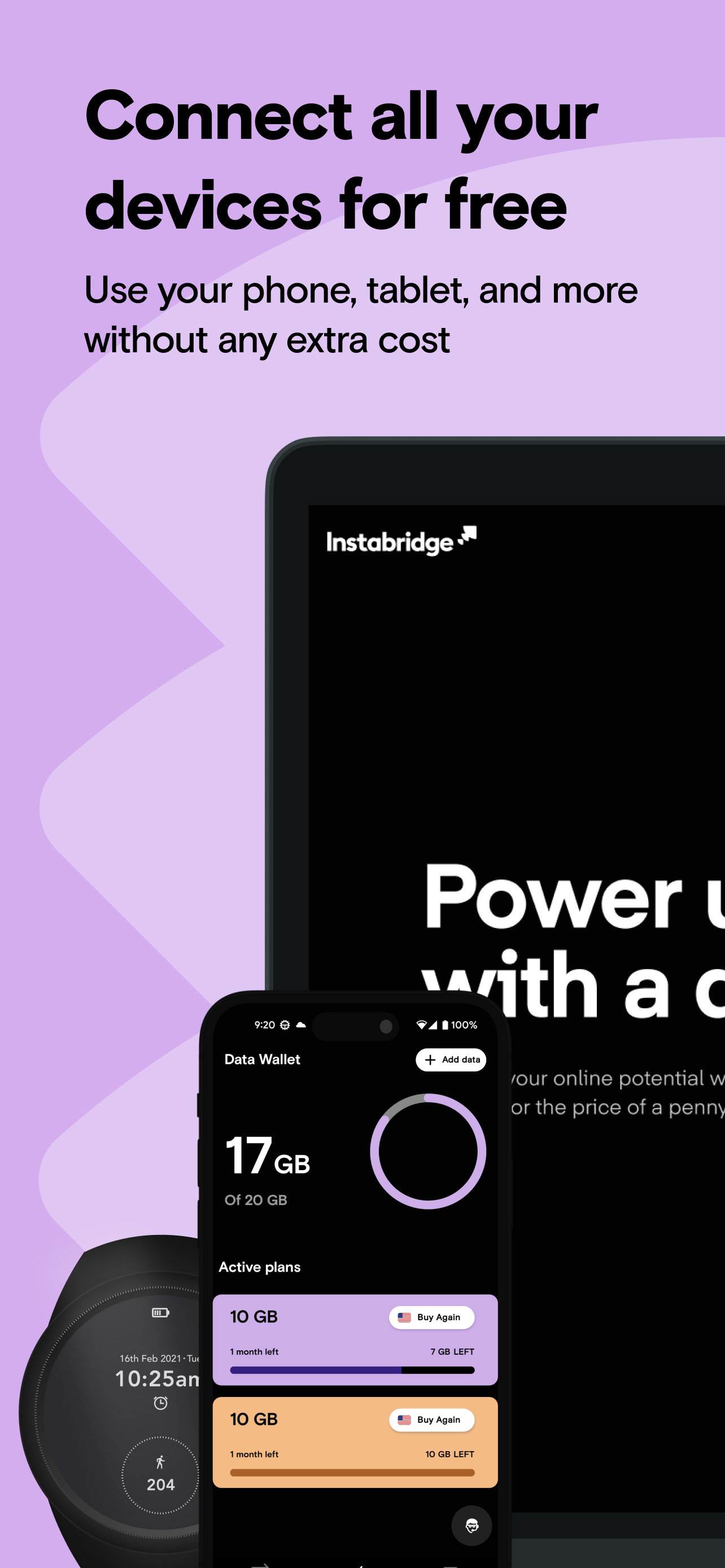 Instabridge: eSIM + Internet screenshot